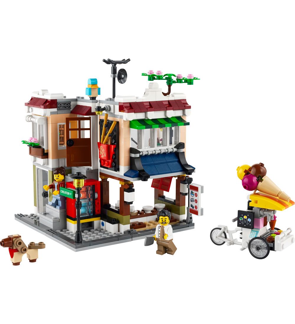 LEGO Creator - Nudelrestaurant I Midtbyen 31131 3-i-1 - 569 Del