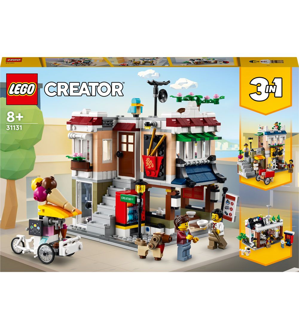 LEGO Creator - Nudelrestaurant I Midtbyen 31131 3-i-1 - 569 Del