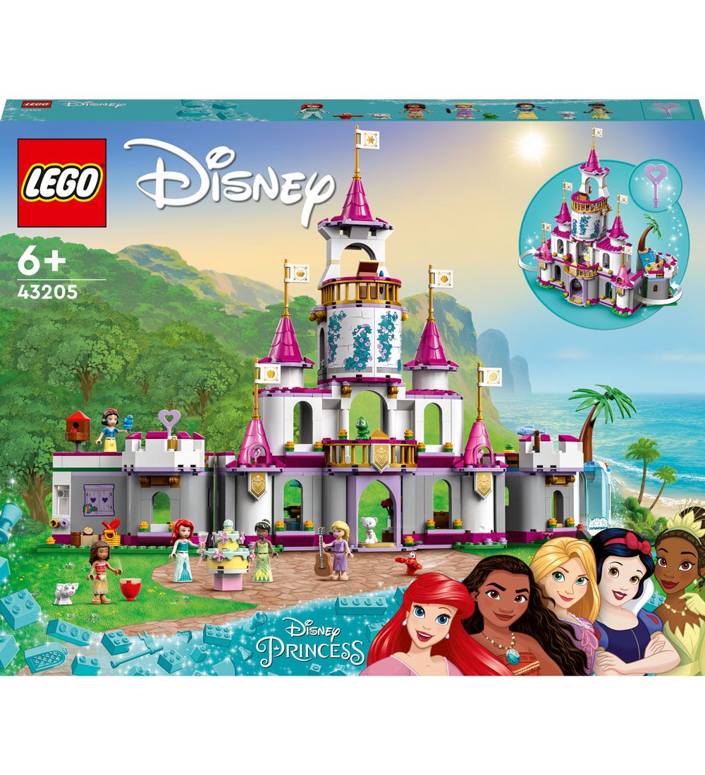 LEGO® Disney - Ultimativt Eventyrslot 43205 - 698 Dele