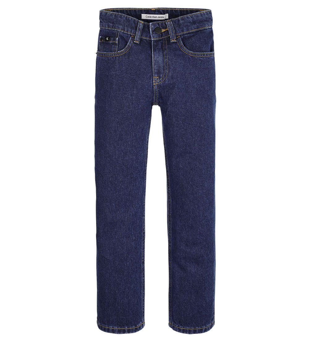 Calvin Klein Jeans - Reg Straight WSH - Dark Blue