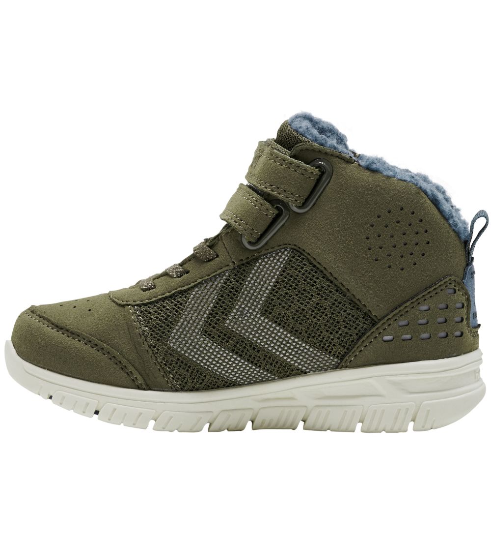 Hummel Stvler - Crosslite Winther Mid Tex Jr - Dark Olive