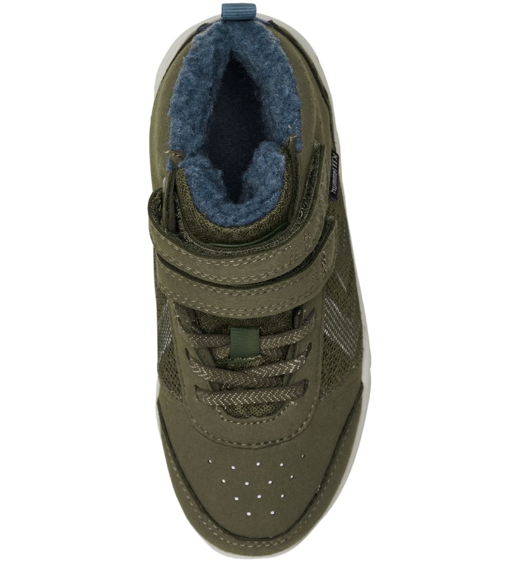 Hummel Støvler - Crosslite Winther Mid Tex Jr - Dark Olive
