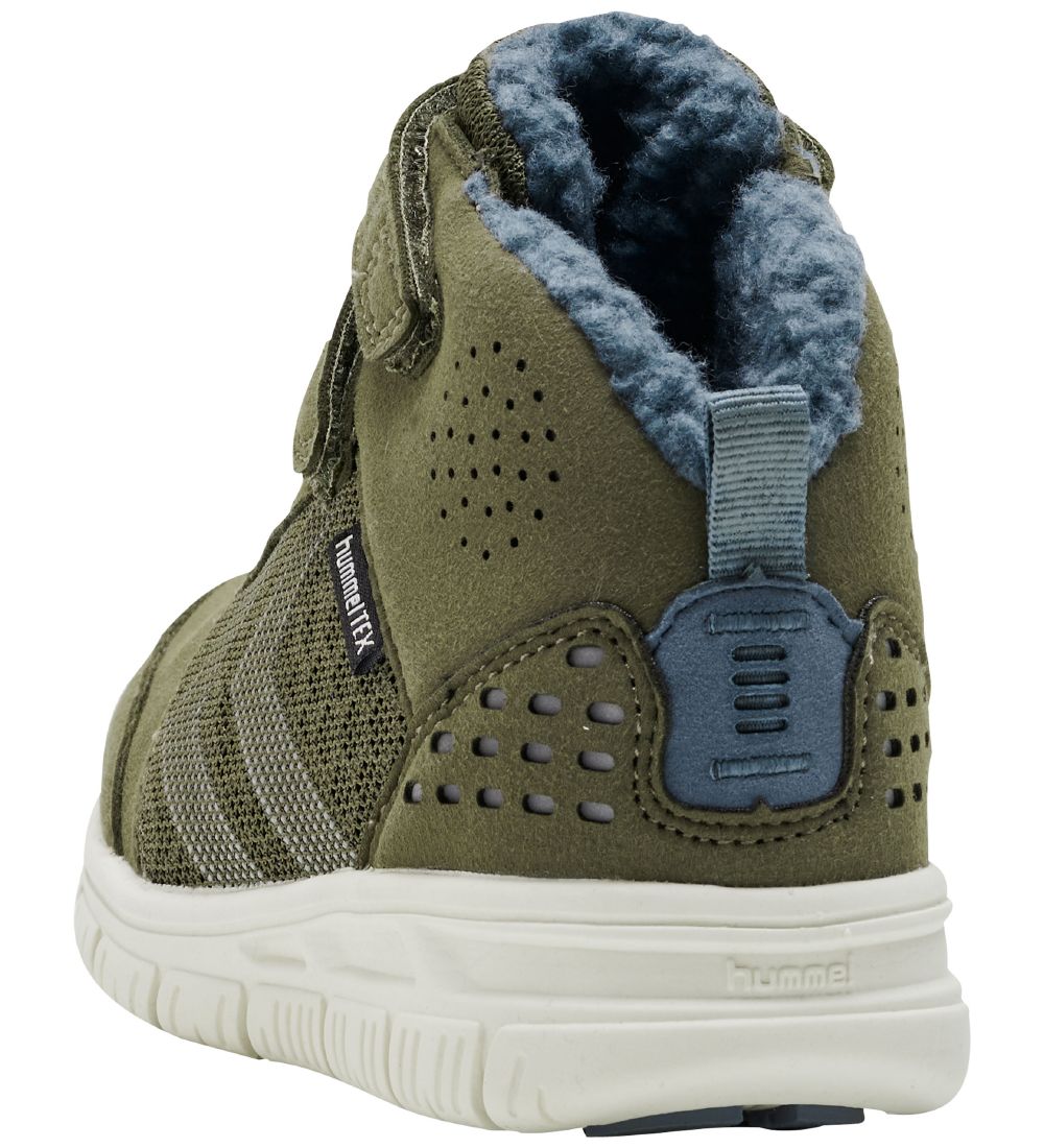 Hummel Støvler - Crosslite Winther Mid Tex Jr - Dark Olive