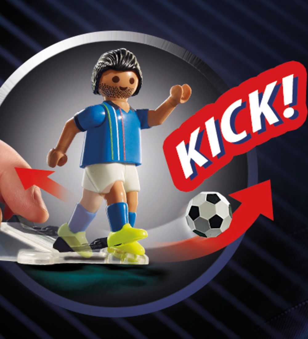 Playmobil Sports & Action - Soccer Player - Italy - 71122 - 7 De
