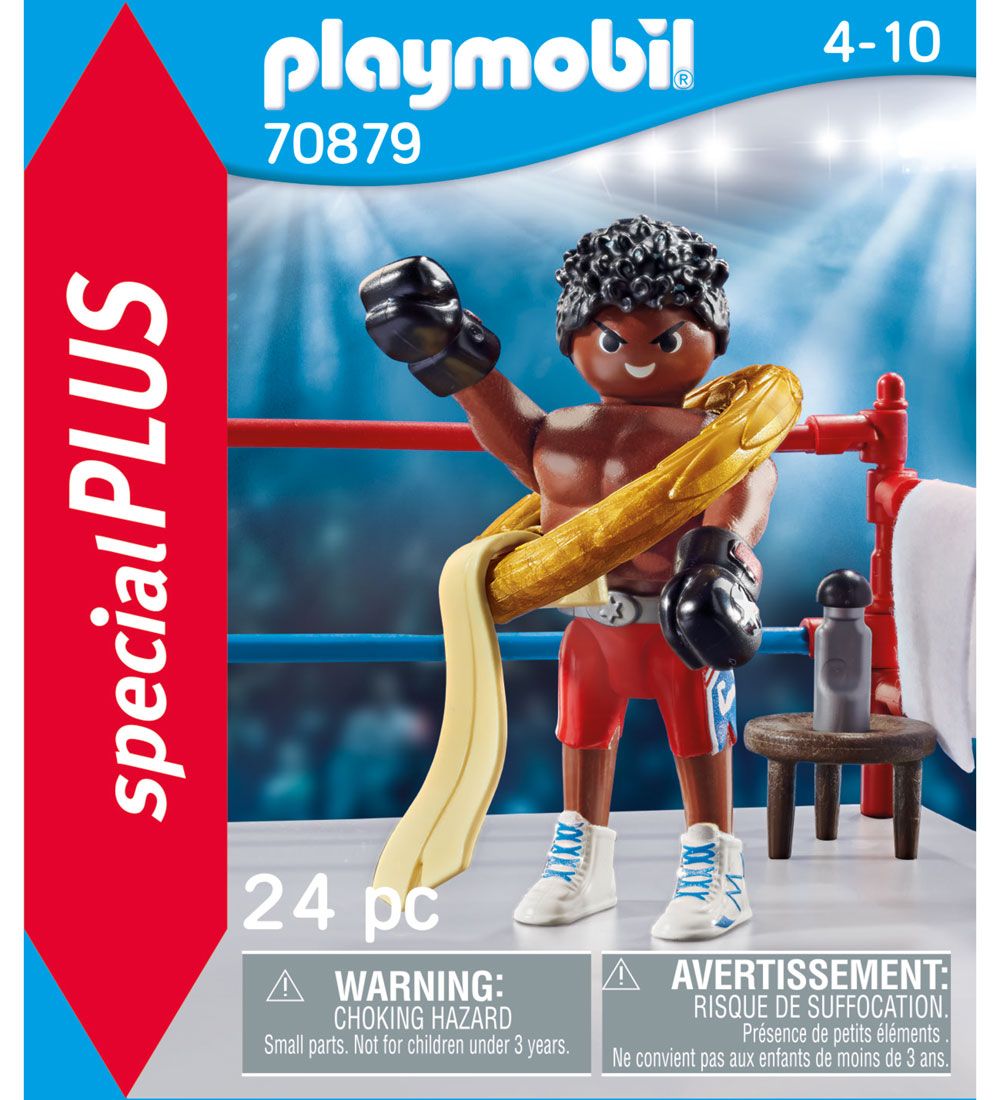 Playmobil SpecialPlus - Boksemester - 70879 - 24 Dele