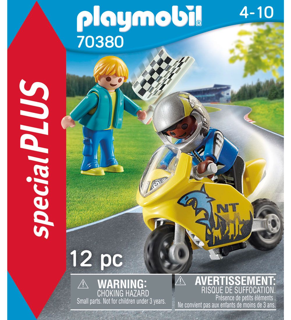 Playmobil SpecialPlus - Drenge Med Racercykler - 70380 - 12 Dele