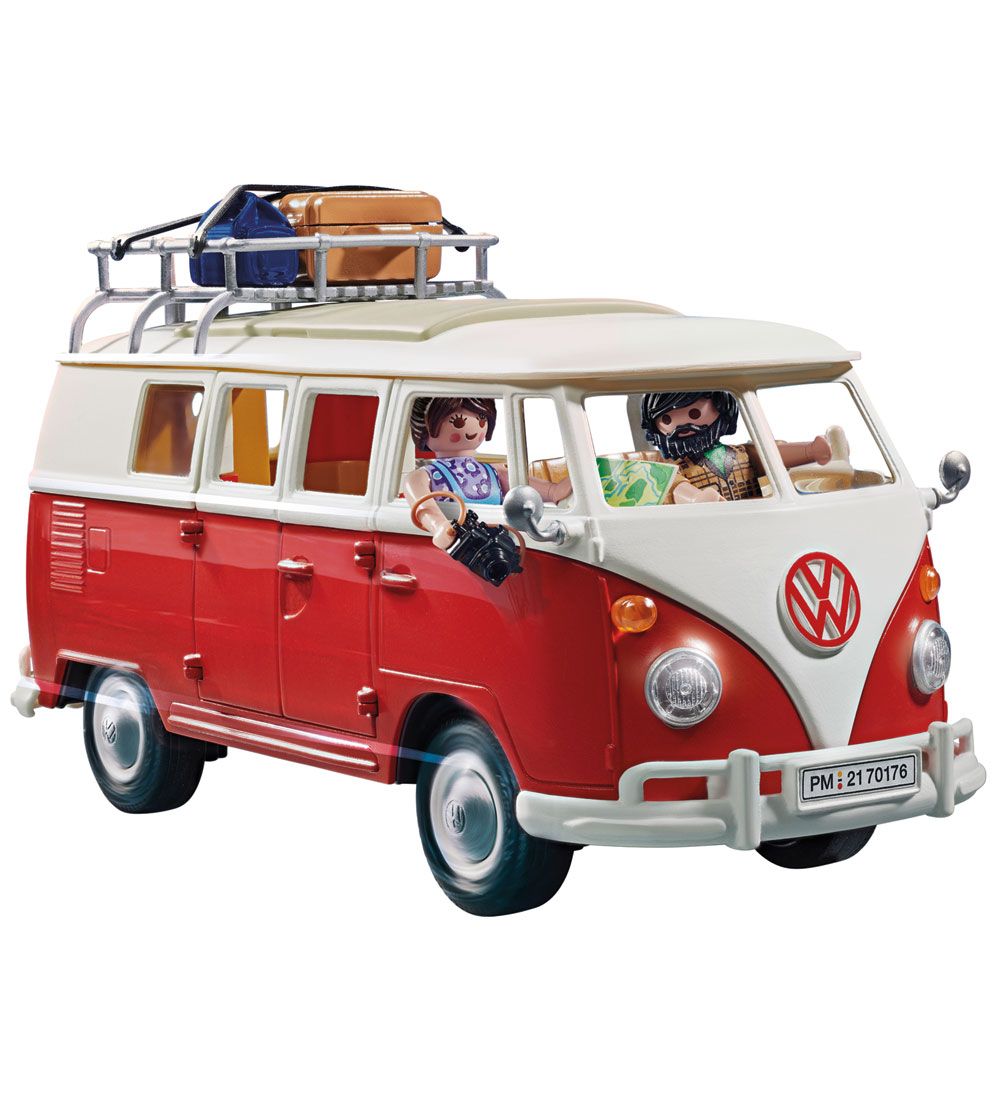 Playmobil - Volkswagen T1 Camping Bus - 70176 - 74 Dele