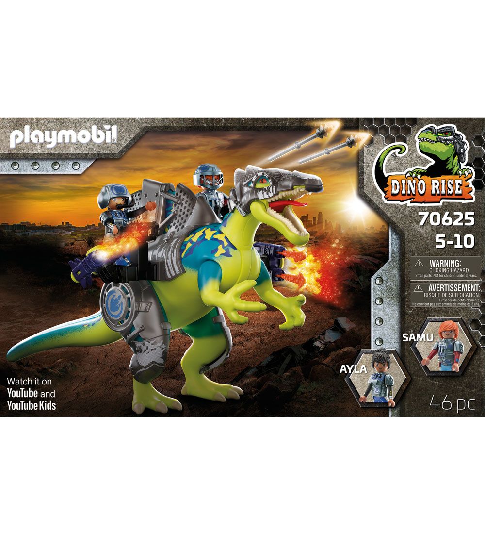 Playmobil Dino Rise - Spinosaurus - 70625 - 46 Dele