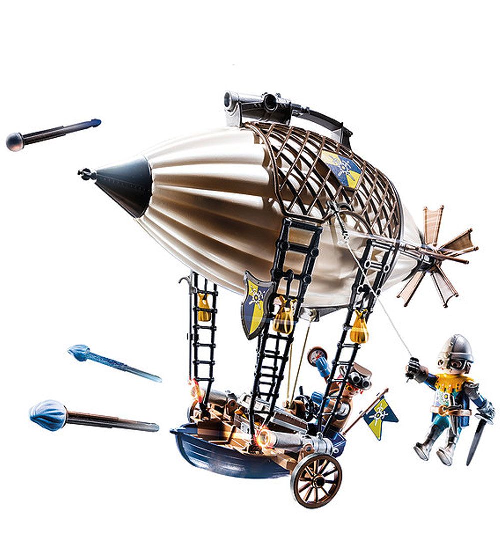 Playmobil Novelmore - Darios Luftskib - 70642 - 64 Dele