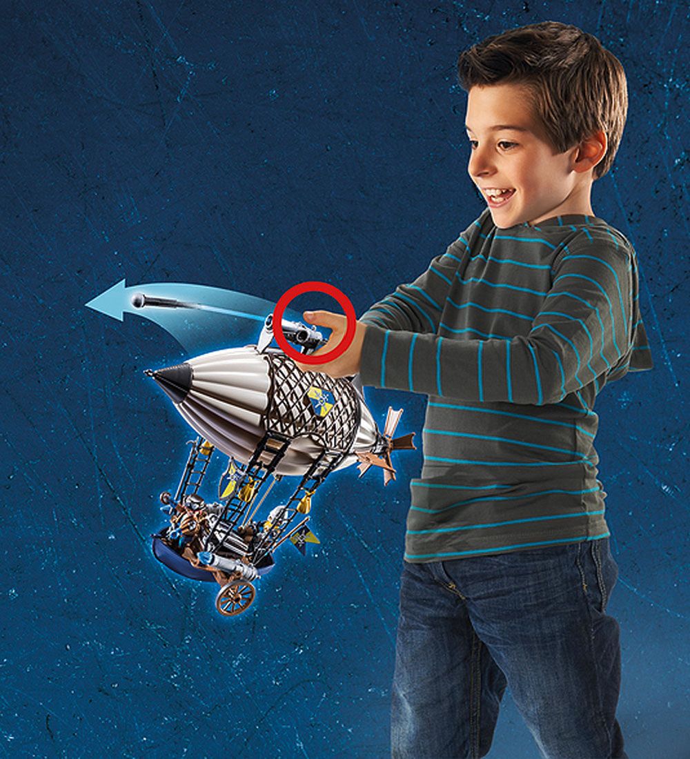 Playmobil Novelmore - Darios Luftskib - 70642 - 64 Dele