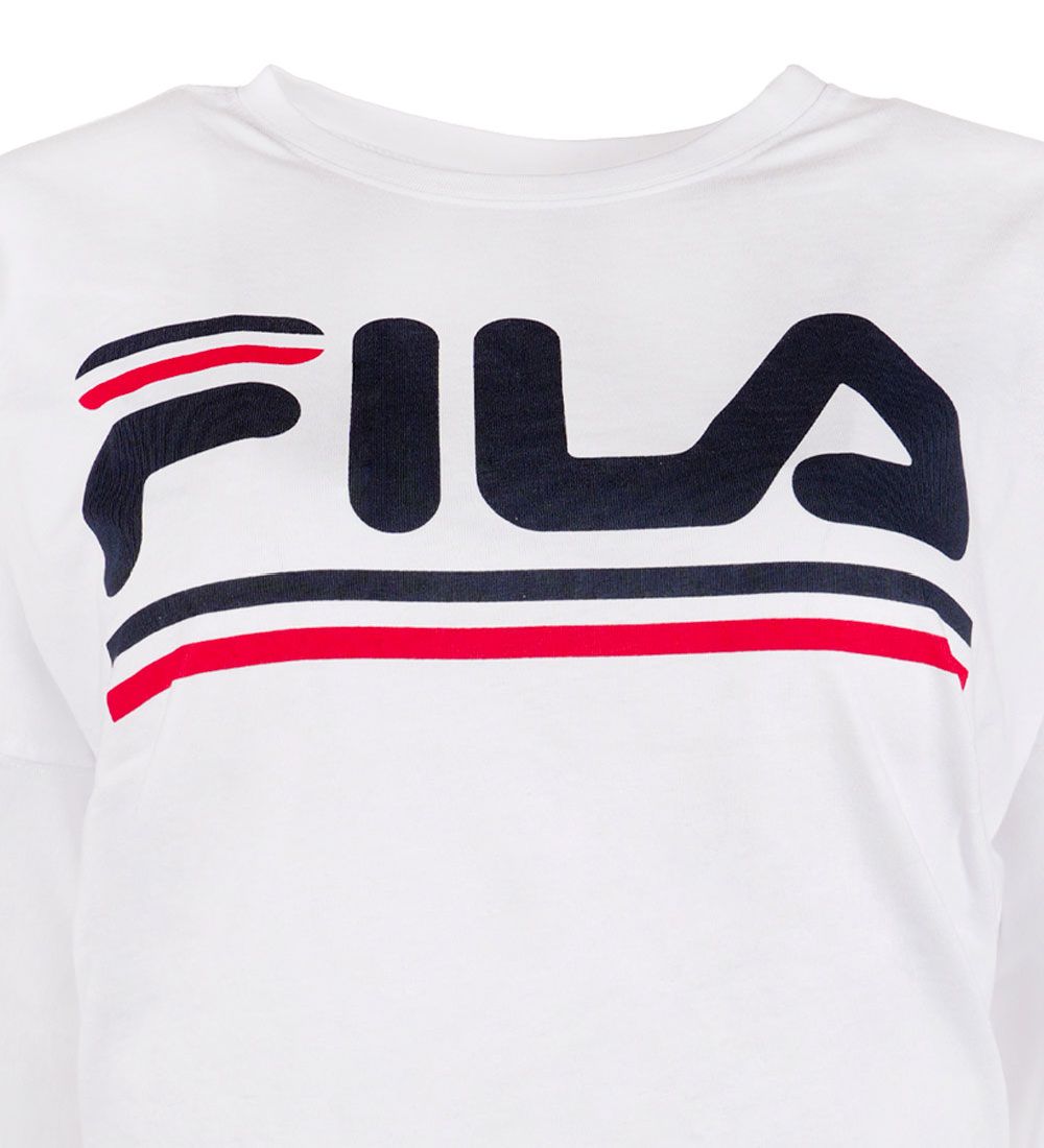 Fila Nattøj - Hvid/Navy m. Logo