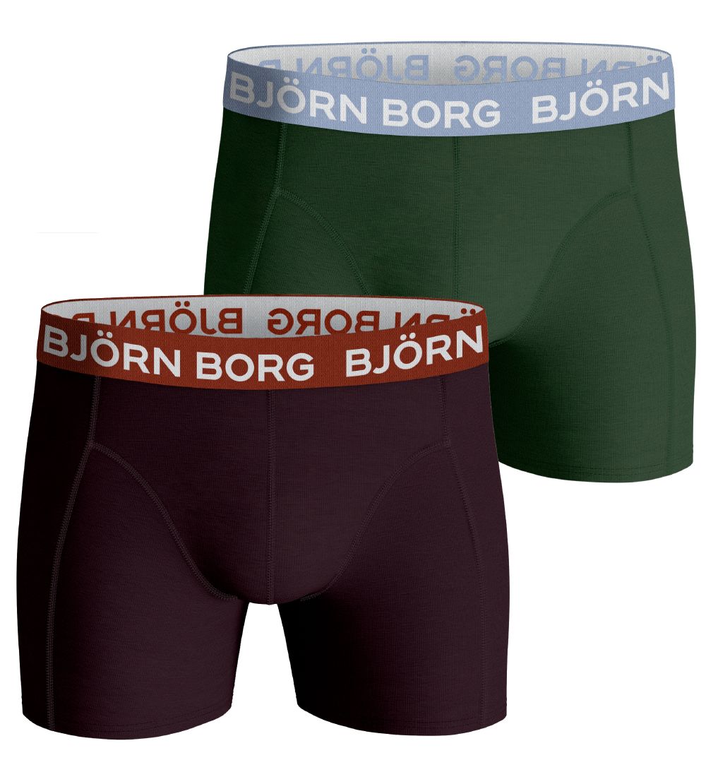 Bjrn Borg Boxershorts - 7-Pak - Grn/Bl/Rd