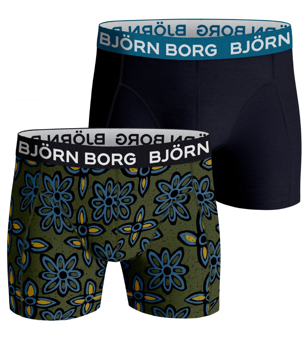Bjrn Borg Boxershorts - 7-Pak - Grn/Bl/Rd