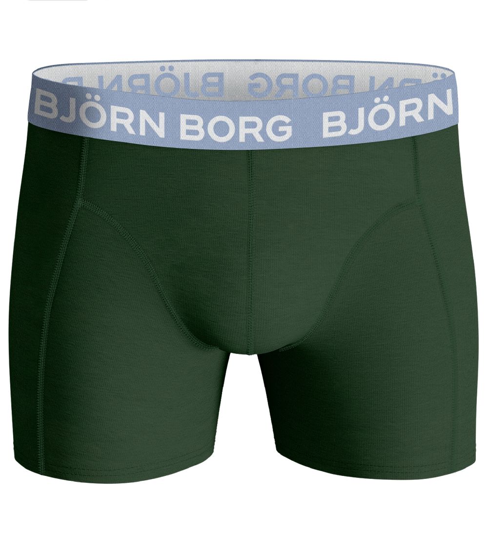 Bjrn Borg Boxershorts - 2-Pak - Grn/Sort