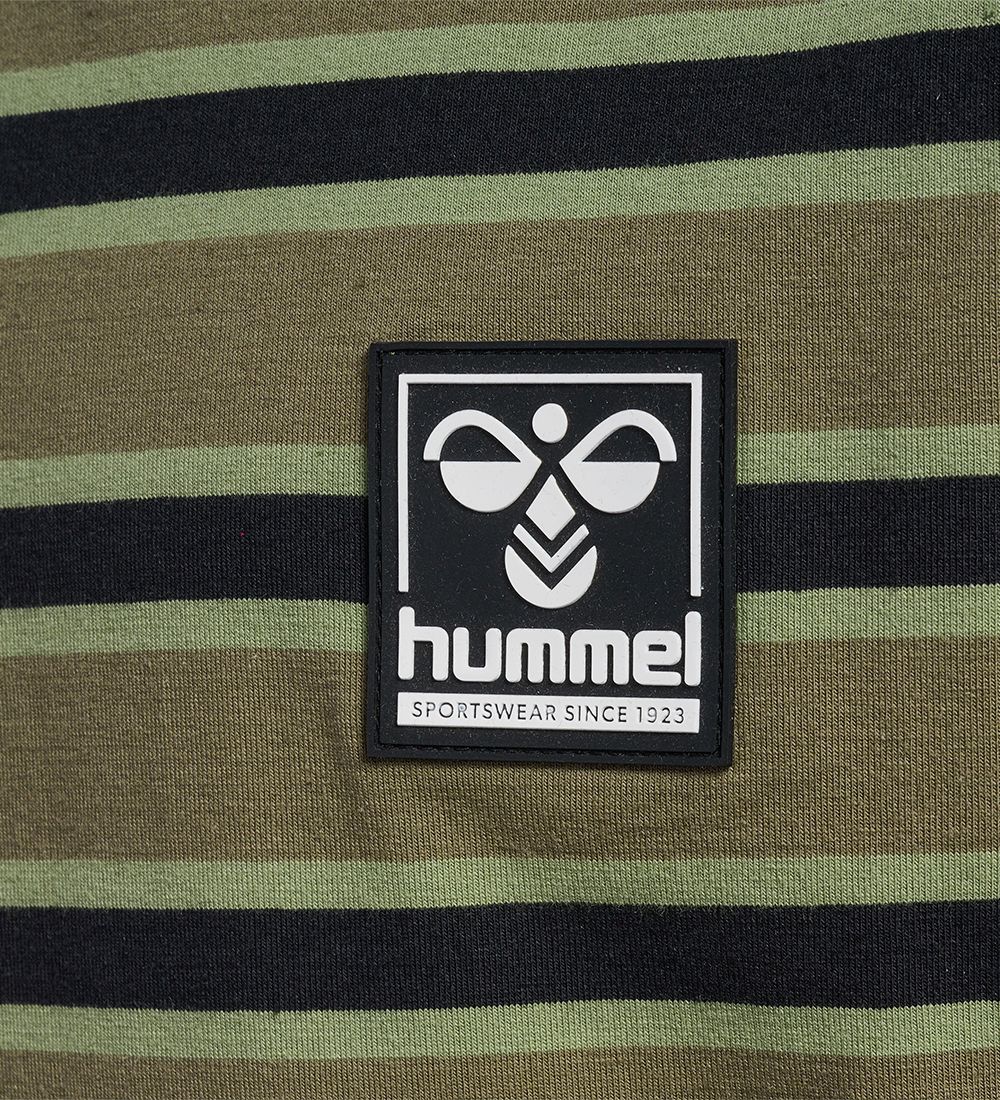 Hummel T-Shirt - hmlOhio - Kalamata m. Striber