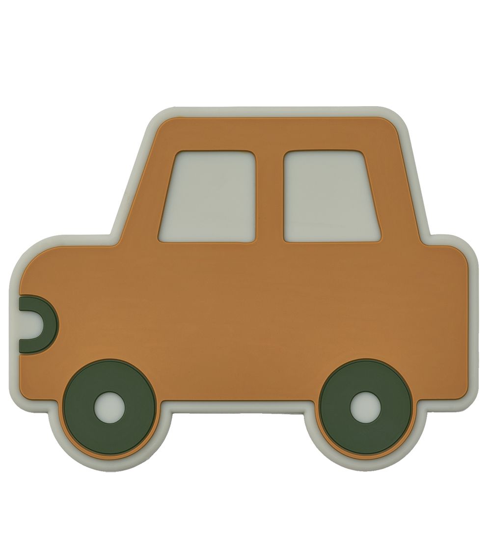 Liewood Bideringe - 2-pak - Gia Teether - Vehicles/Blue Fog Mult