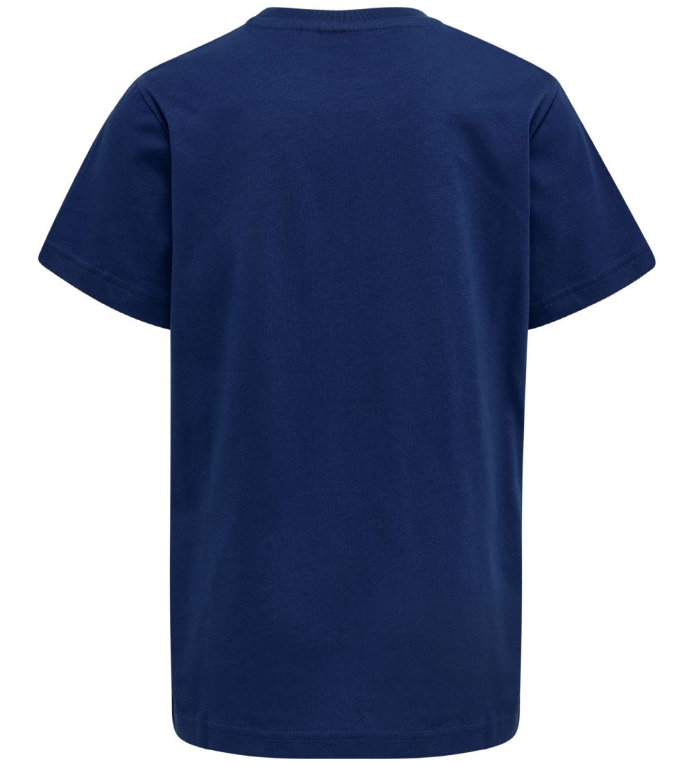 Hummel T-Shirt - hmlTres - Sodalite Blue m. Logo