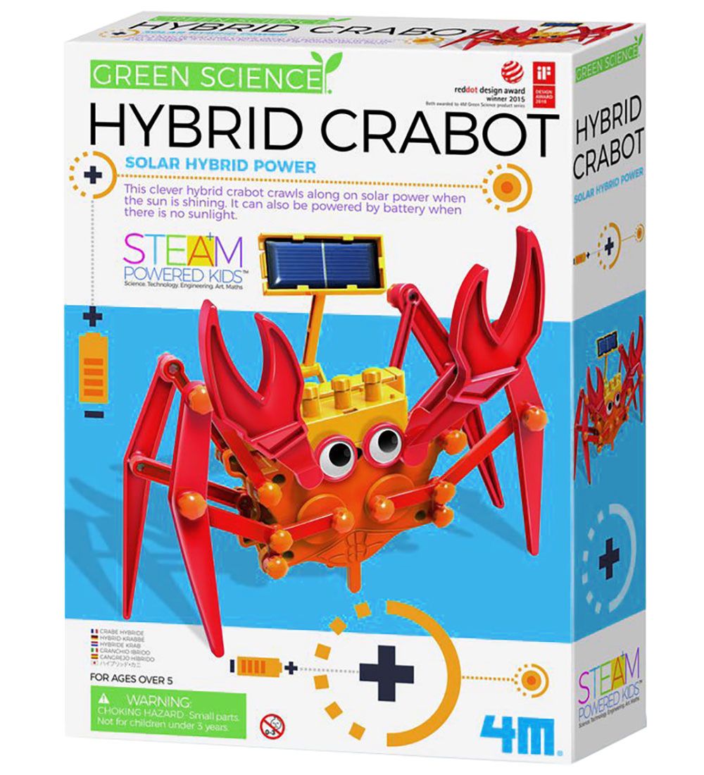 4M Krabbe - Green Science - Hybrid Crabot