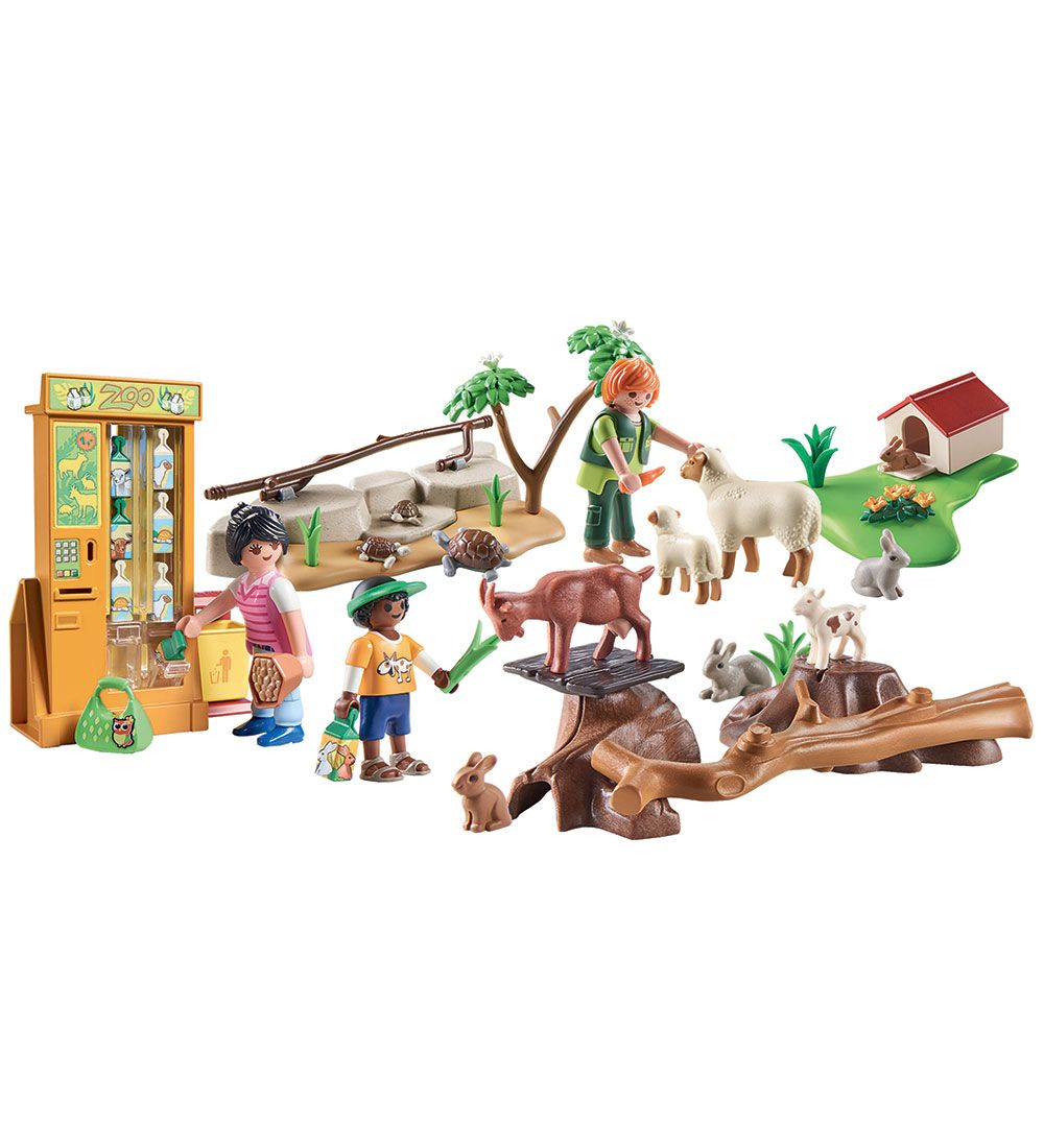 Playmobil Family Fun - Oplevelses-Klappezoo - 71191 - 63 Dele
