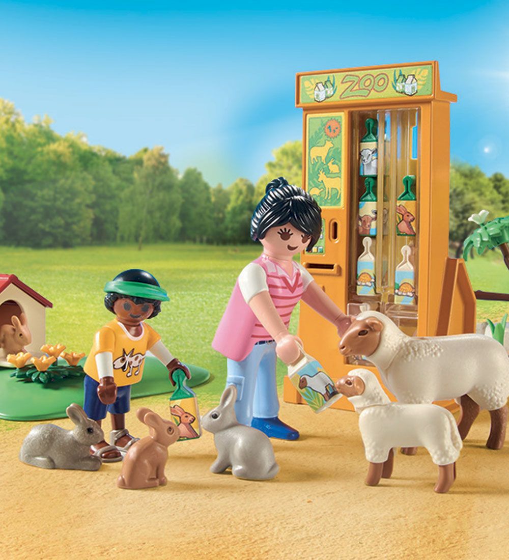 Playmobil Family Fun - Oplevelses-Klappezoo - 71191 - 63 Dele