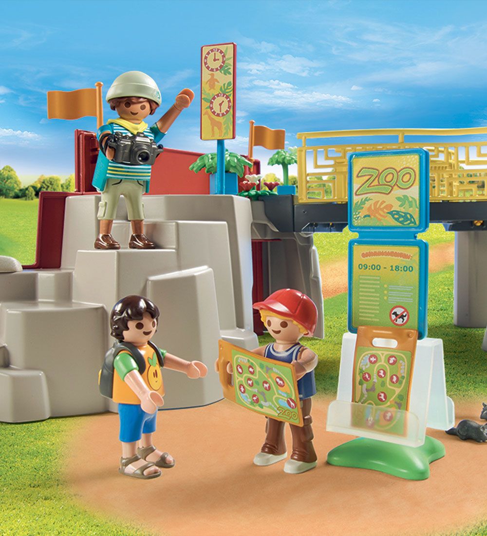 Playmobil Family Fun - Min Store Oplevelseszoo - 71190 - 127 Del