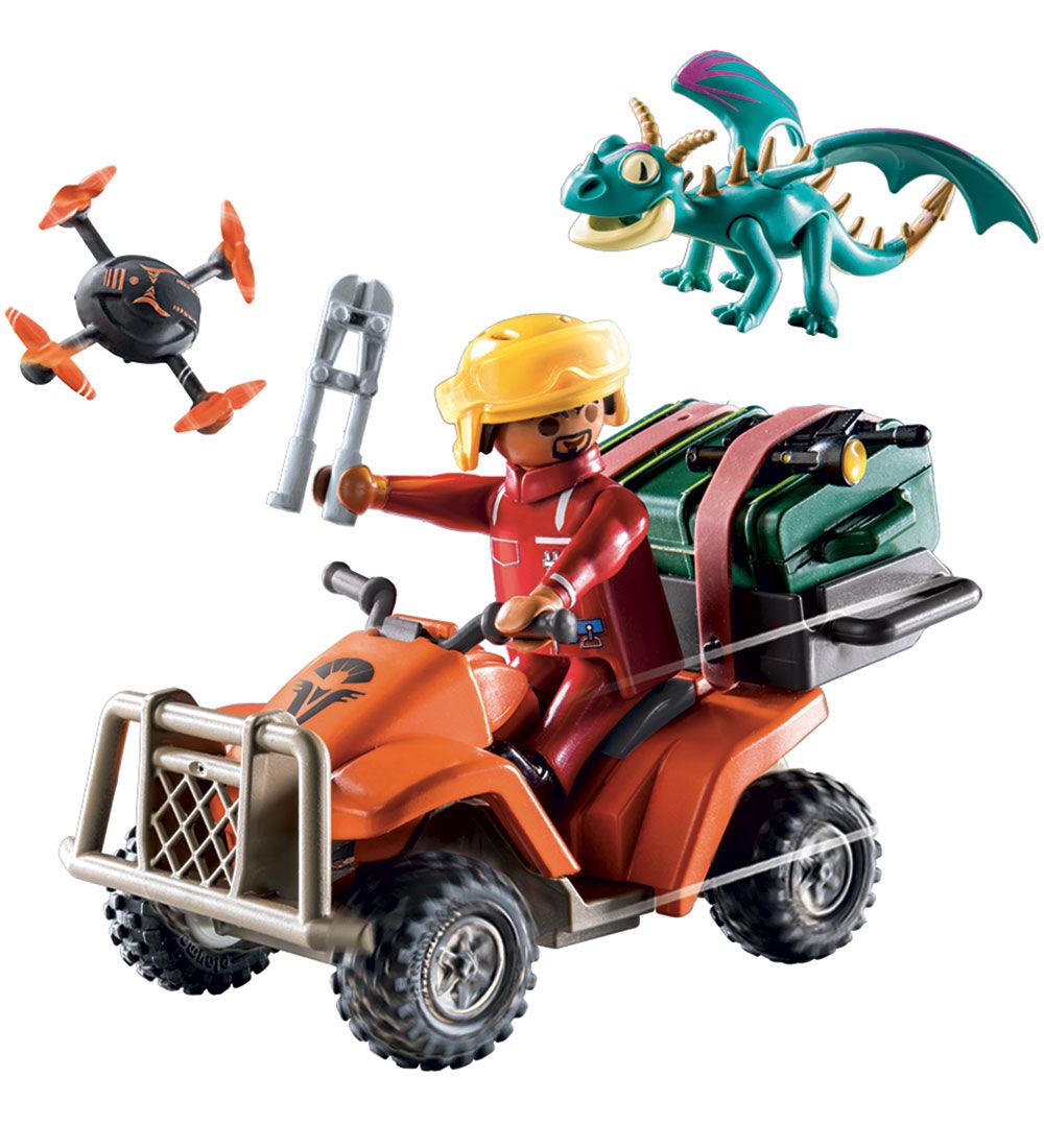 Playmobil Dragons: The Nine Realms - Icaris ATV & Phil - 71085 -