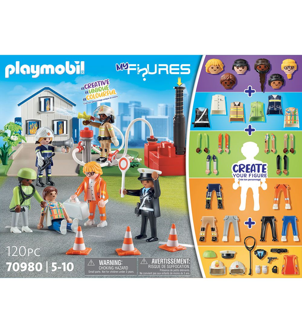Playmobil My Figures - Rescue Mission - 70980 - 120 Dele