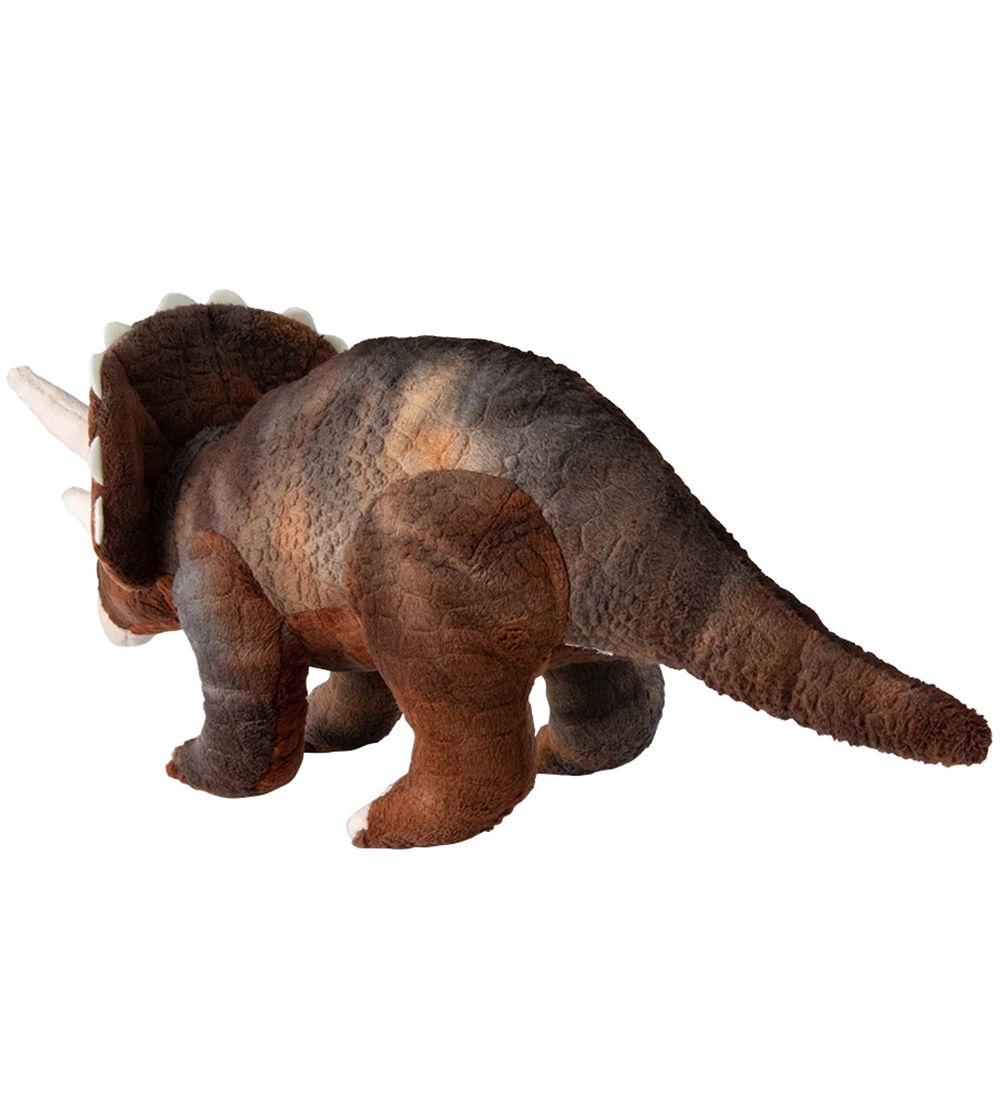Bon Ton Toys Bamse - 37 cm - Triceratops - Brun/Beige