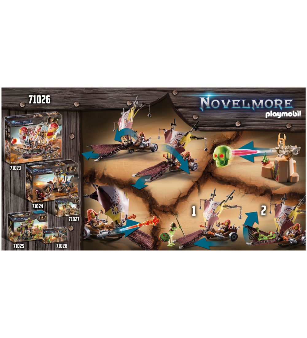 Playmobil Novelmore - Sal'ahari Sands: Dune Speeder - 71026 - 83