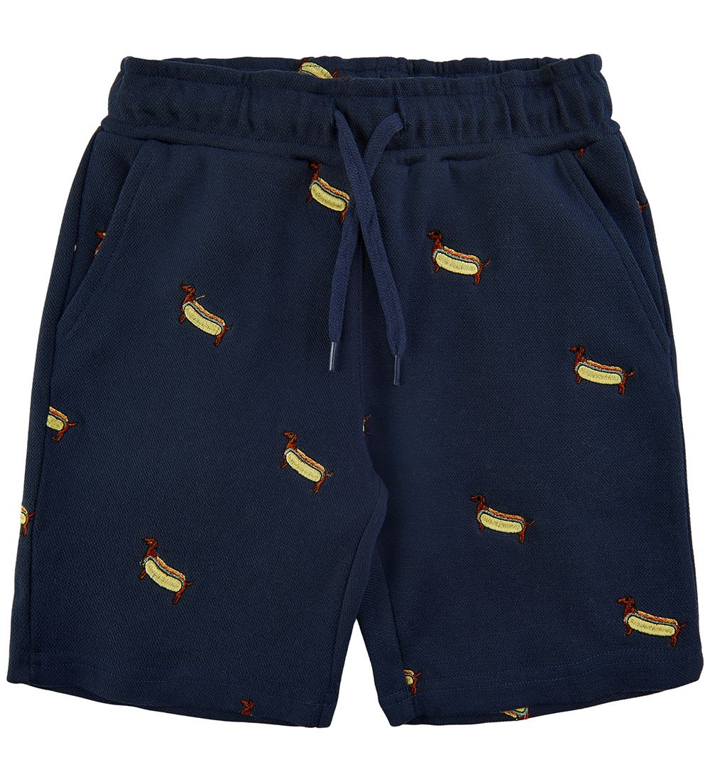 The New Shorts - TNFyler - Navy Blazer m. Hotdogs