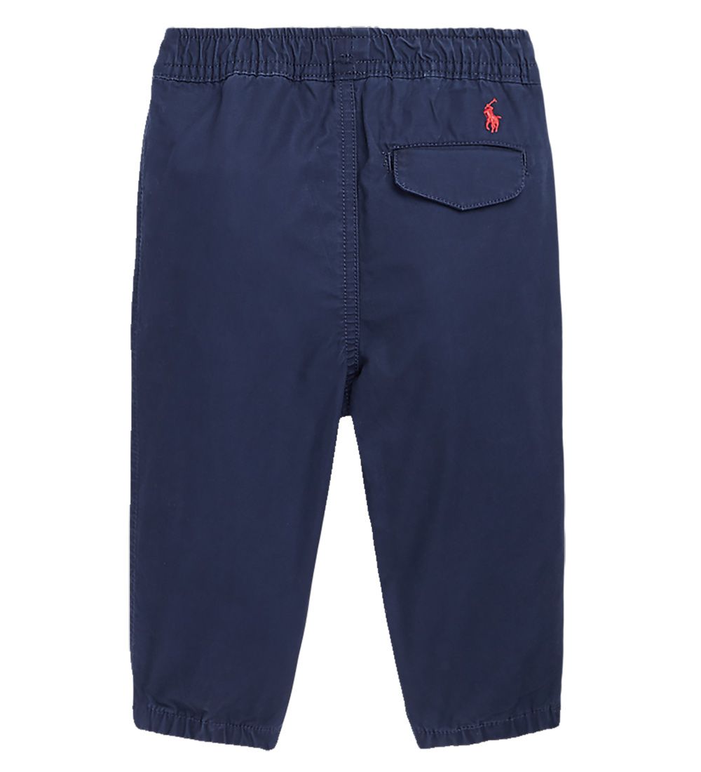 Polo Ralph Lauren Bukser/T-shirt - SBTS II - Rødstribet/Navy
