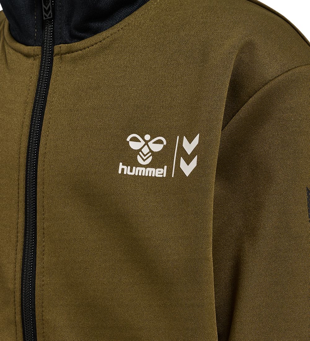 Hummel Træningssæt - hmlTazu - Green Olive