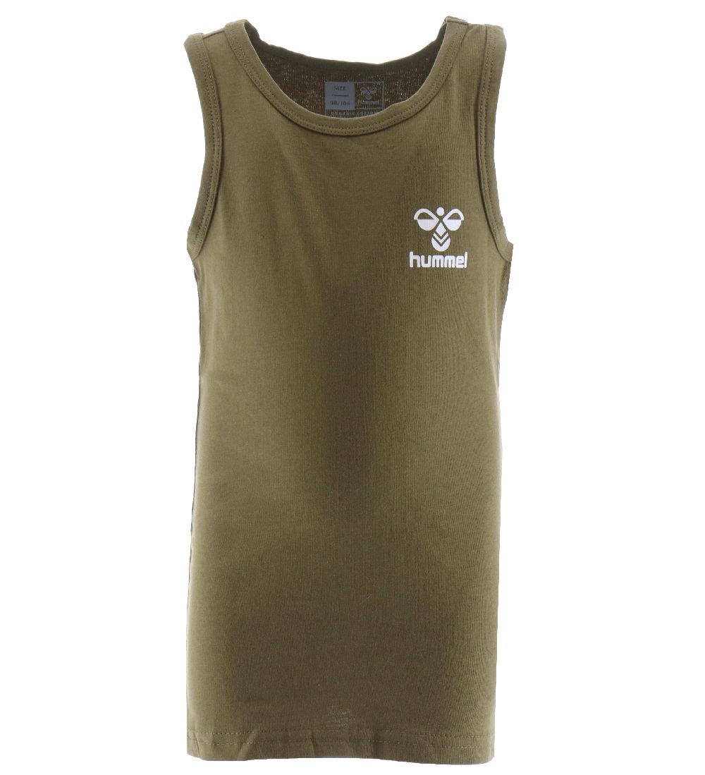 Hummel Undertrøje - 2-pak - hmlNolan - Green Olive