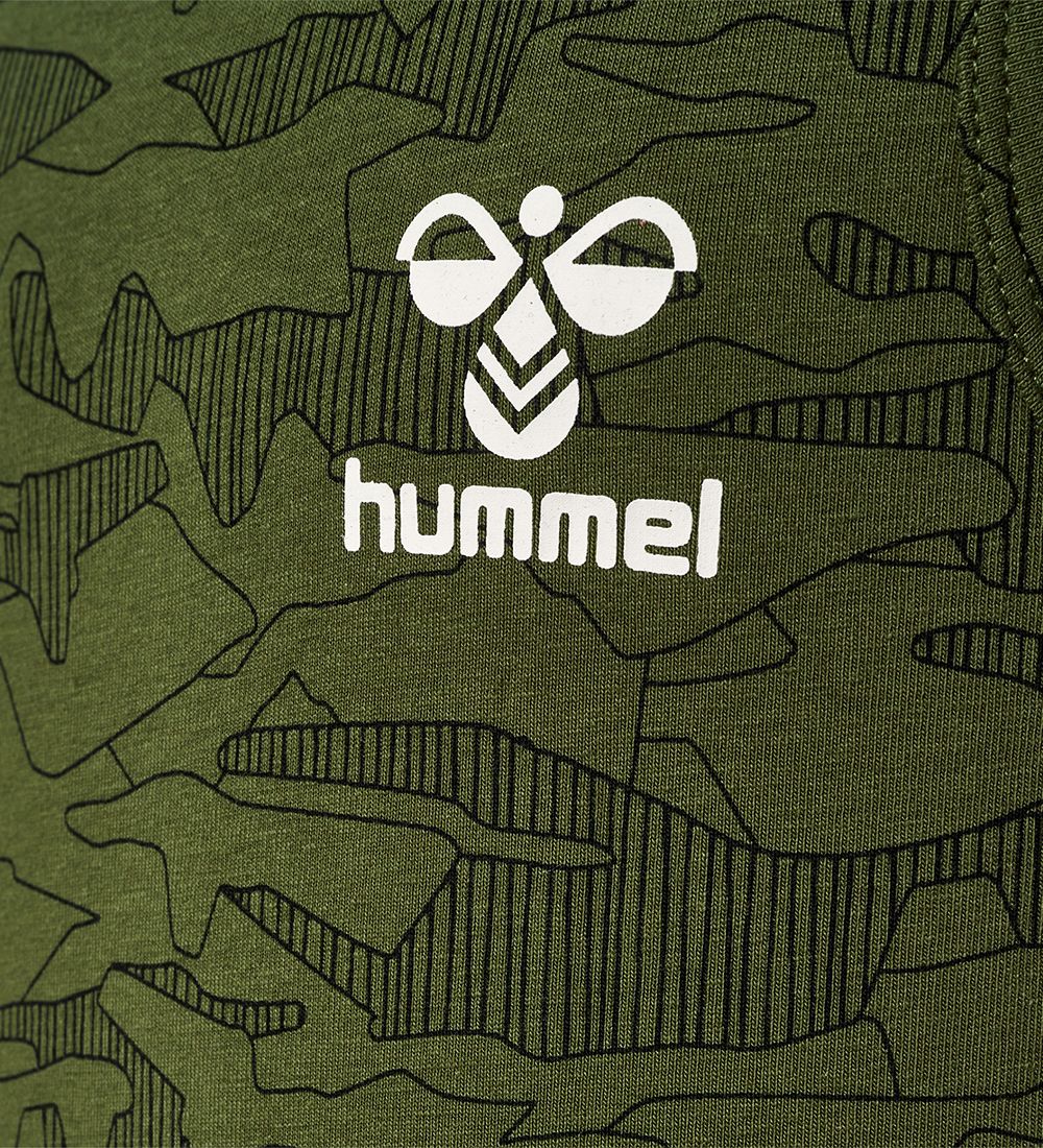 Hummel Undertrøje - 2-pak - hmlNolan - Green Olive