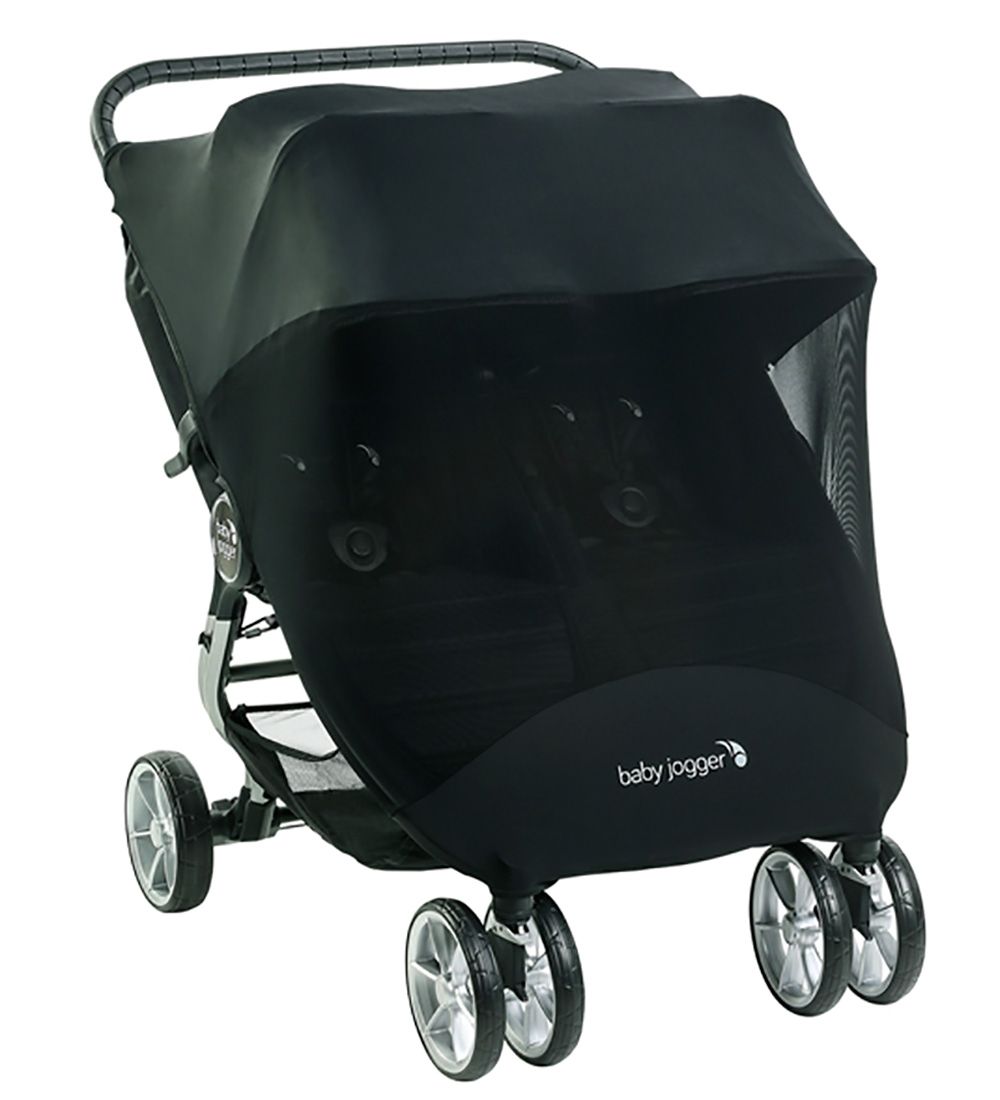 Baby Jogger Myggenet - Double - City Mini - Sort