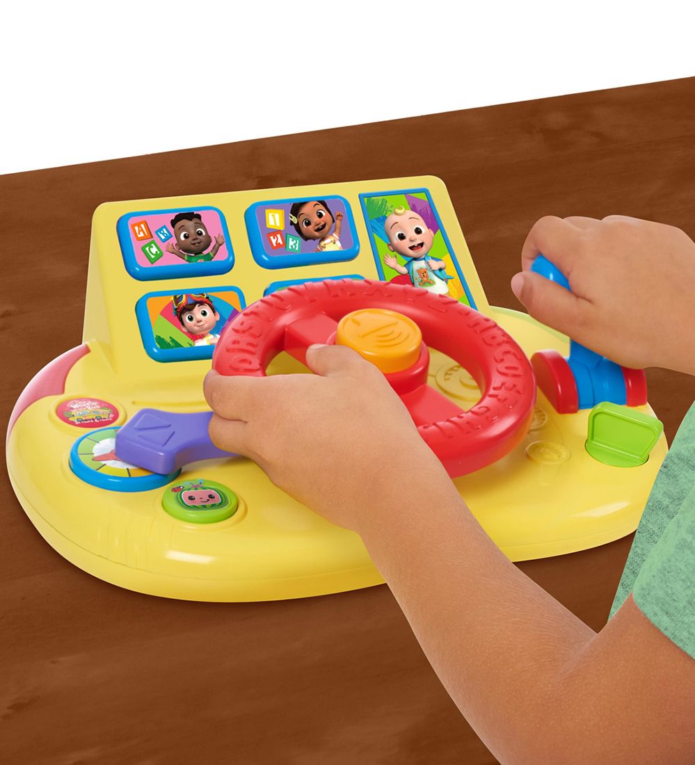 CoComelon Aktivitetslegetøj - Engelsk - Learning Steering Wheel