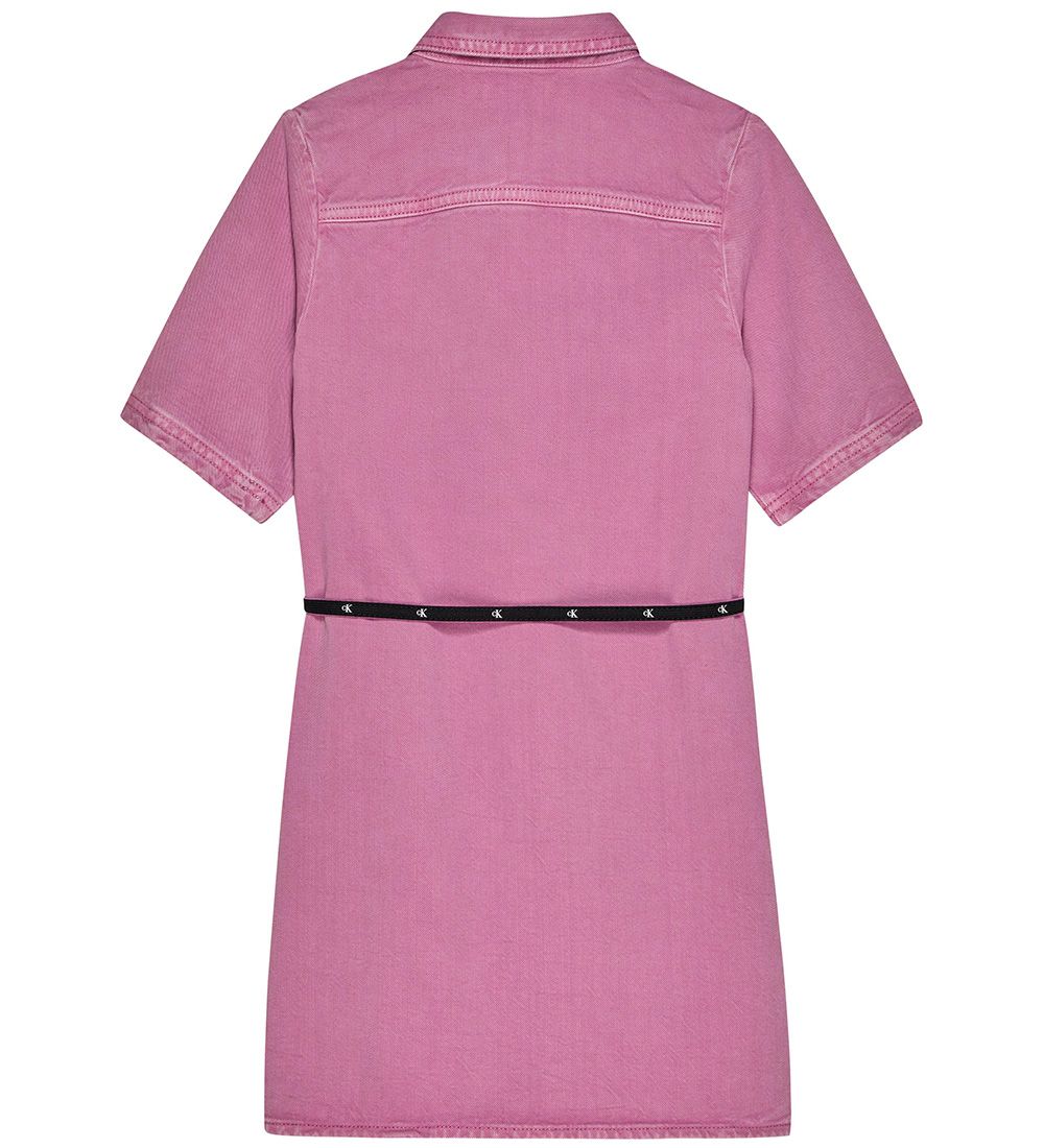 Calvin Klein Kjole - Denim - Iris Orchid
