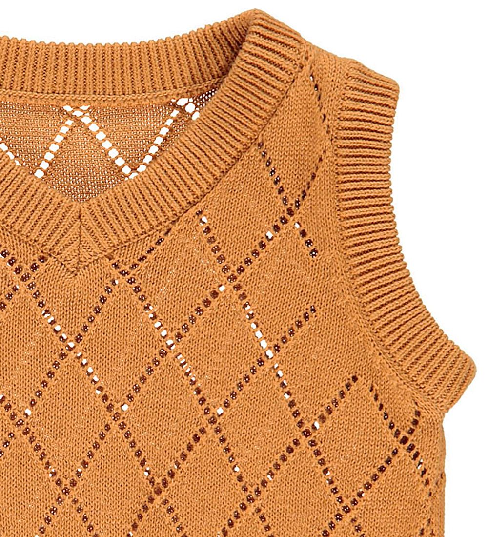 Msli Vest - Strik - Knit Pullover Baby - Cinnamon