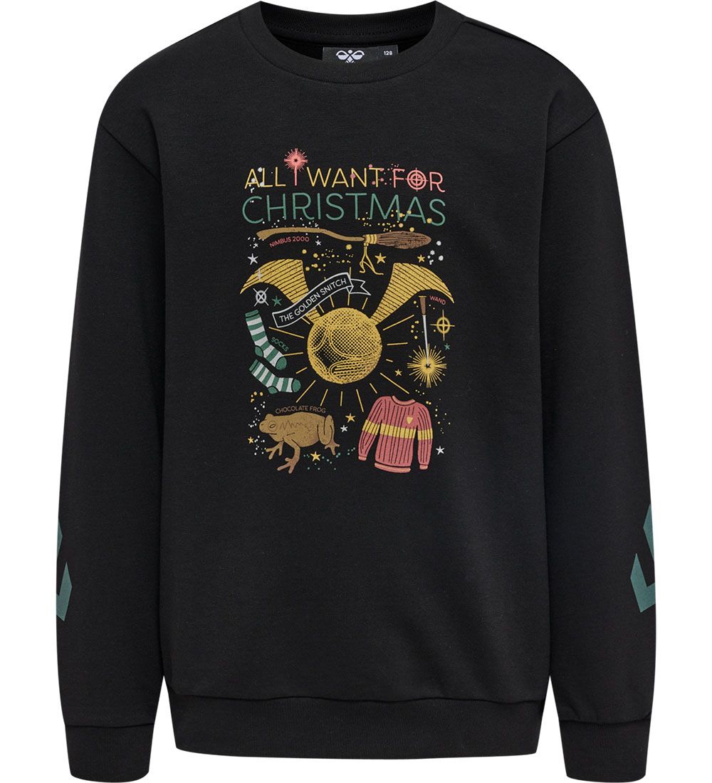 Hummel Sweatshirt - hmlHarry Potter Dos - Sort