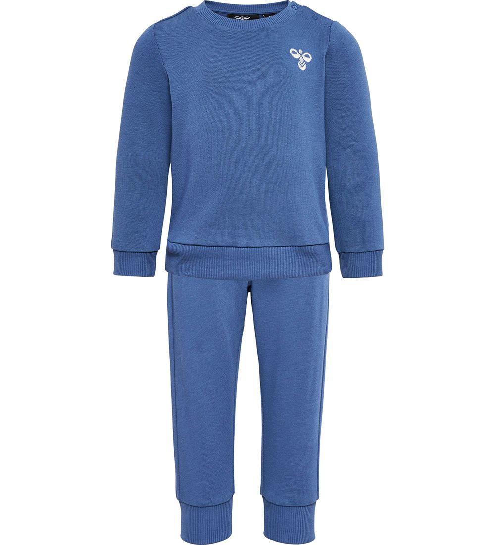 Hummel Sweatsæt - hmlSanto - Blå