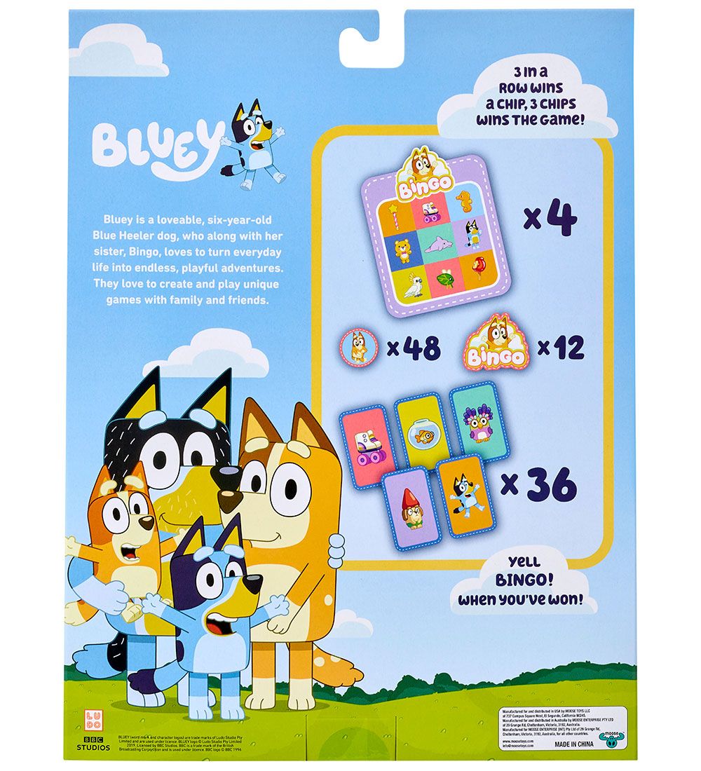 Liniex Spil - Bluey - Bingo's Bingo