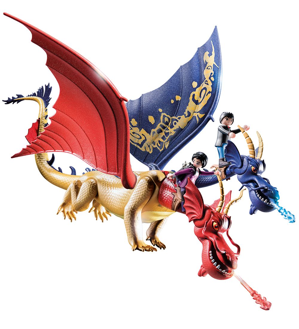 Playmobil Dragons - The Nine Realms - Wu & Wei with Jun - 71080