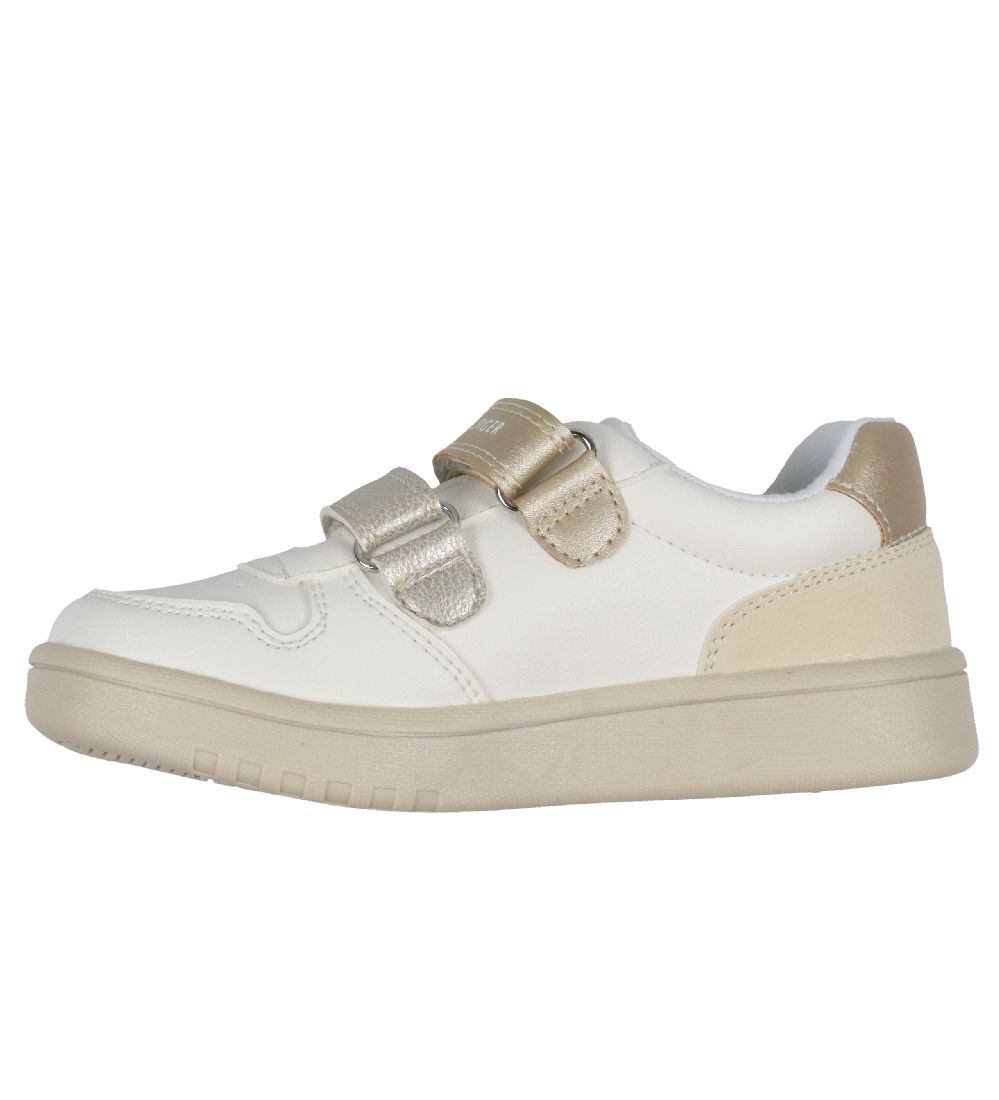 Tommy Hilfiger Sneakers - Velcro - Milk/Platinum/Beige