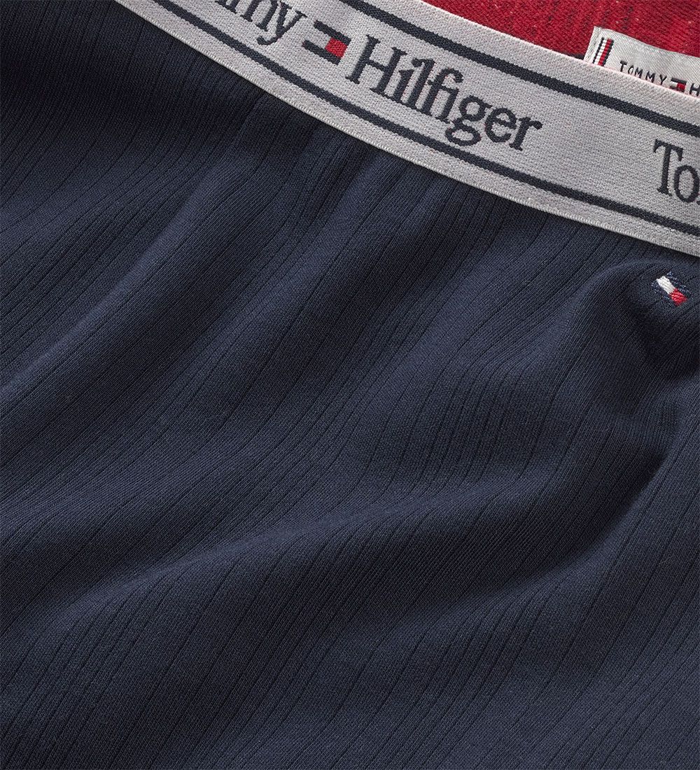 Tommy Hilfiger Bukser - Tommy Tape Flare Leg - Desert Sky