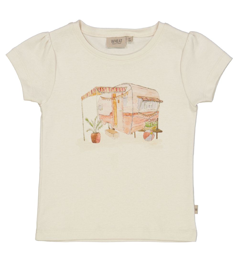 Wheat T-shirt - Holiday Home - Eggshell