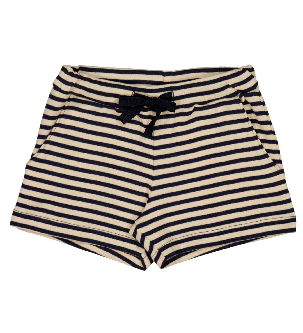Wheat Shorts - Walder - Deep Wave Stripe