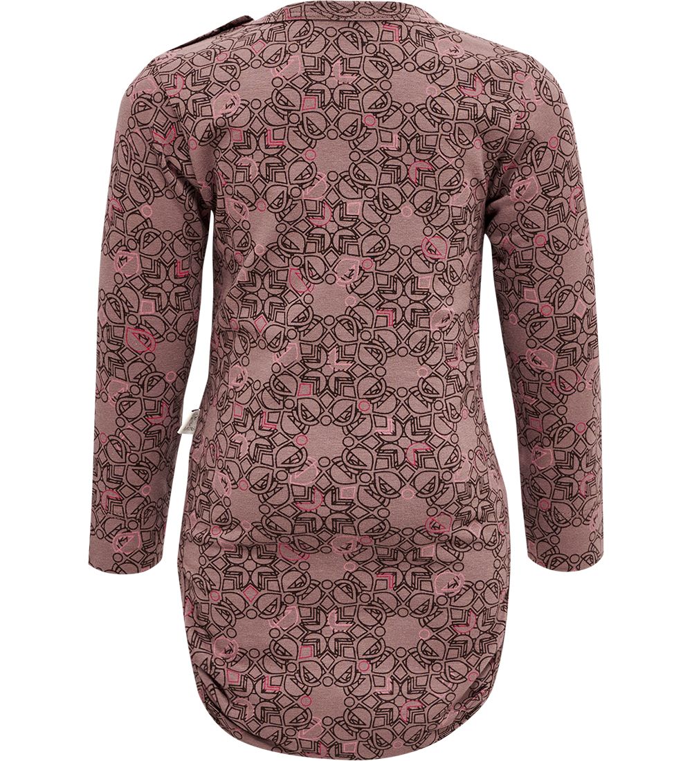 Hummel Body l/æ - hmlFia - Deep Taupe m. Sølvglimmer