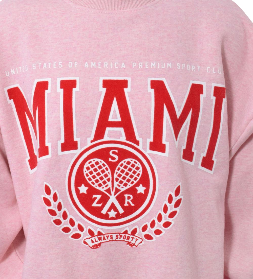 Hound Sweatshirt - Soft Pink