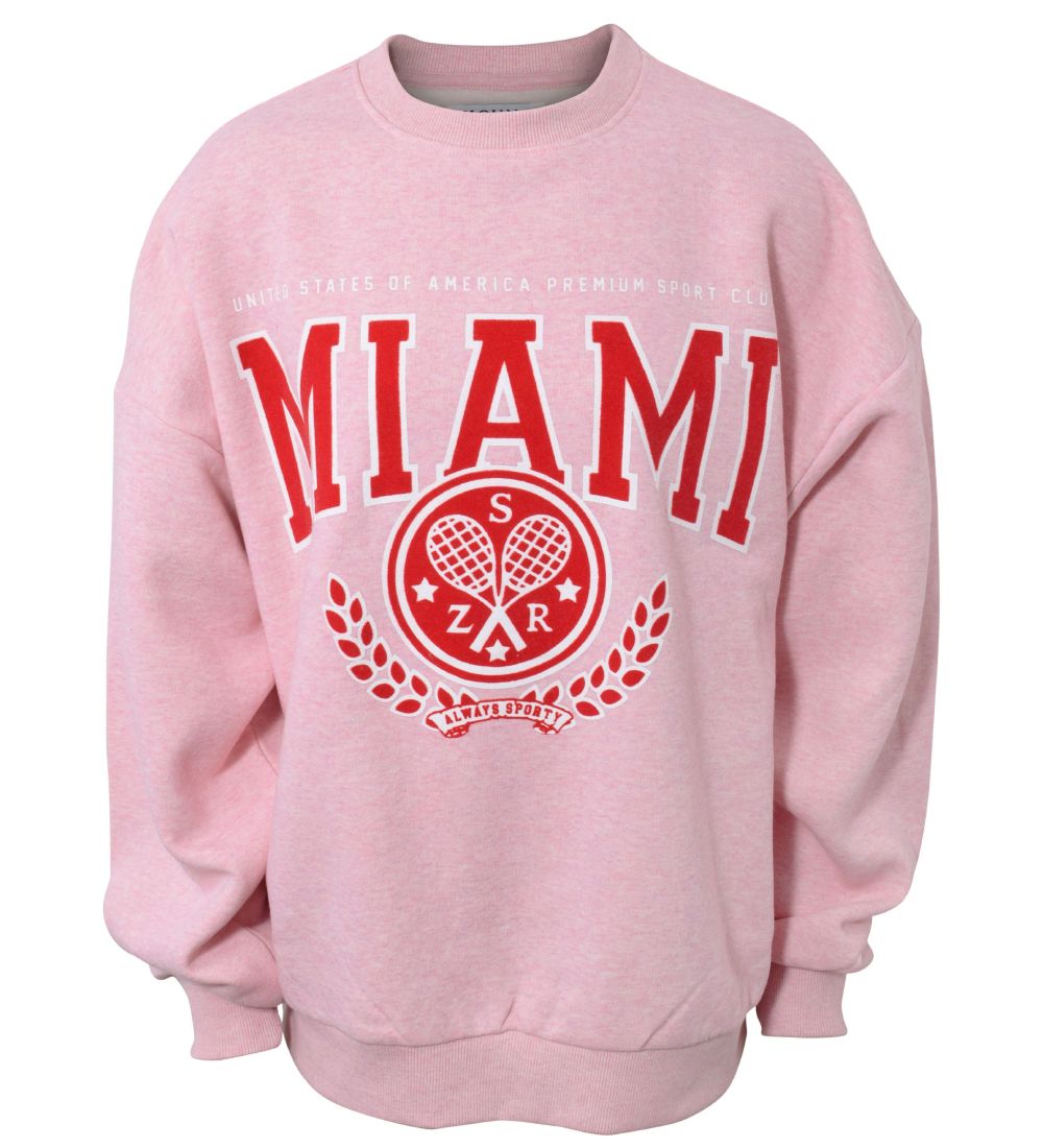 Hound Sweatshirt - Soft Pink