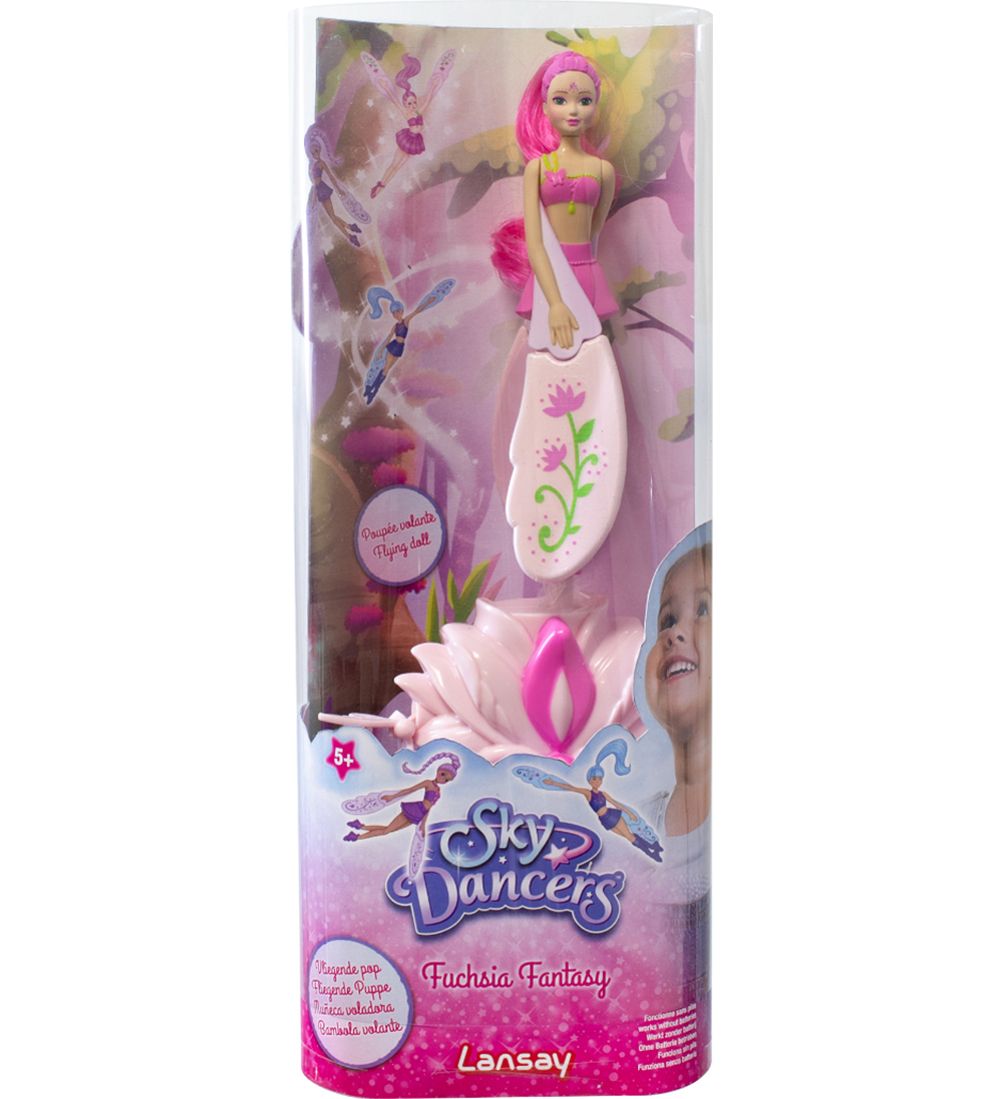 Sky Dancers Dukke - 18 Cm. - Fuchsia Fantasy